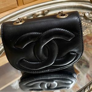Black Mini CC Purse